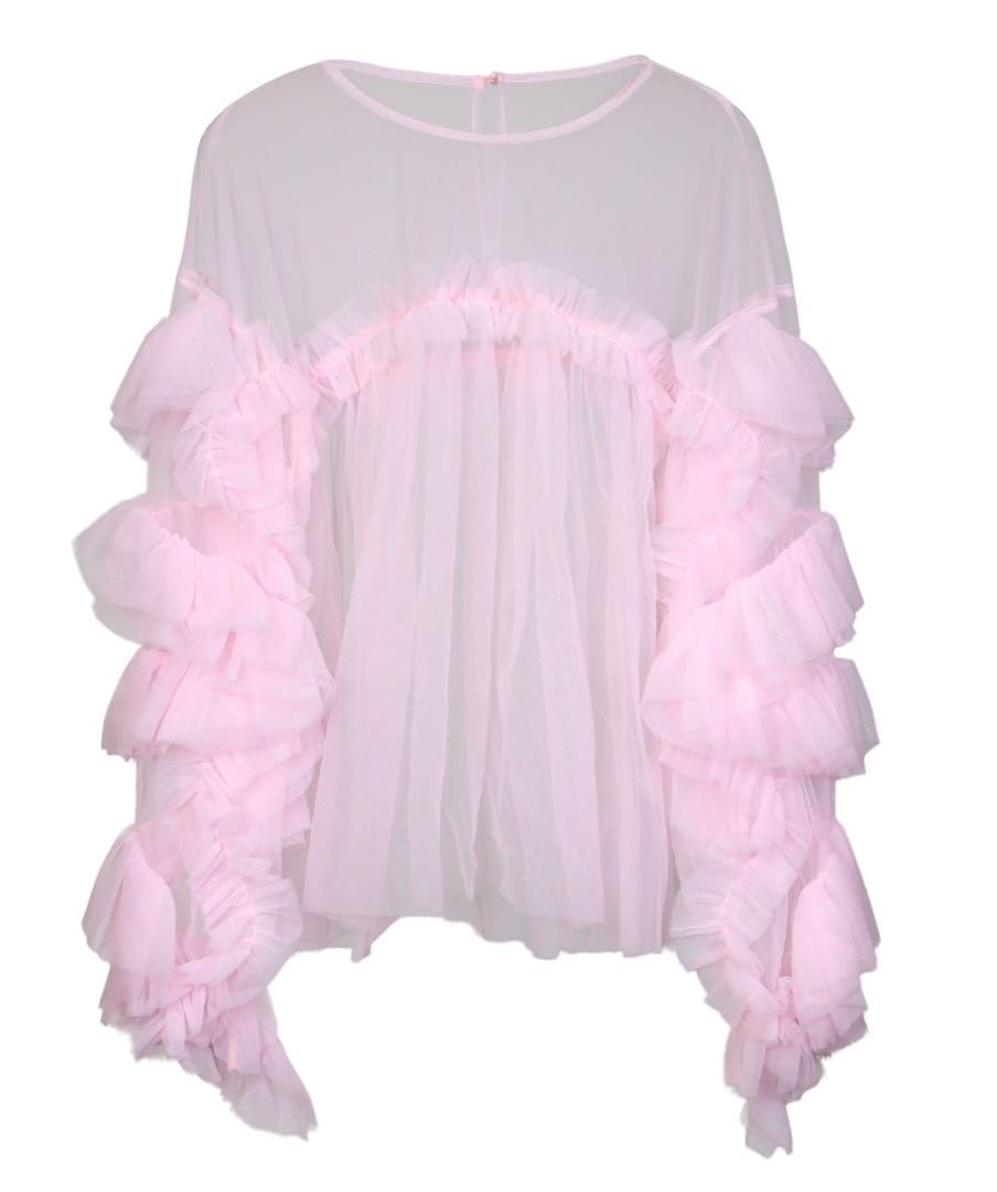 decorative tulle tops / デコラティブチュールトップス