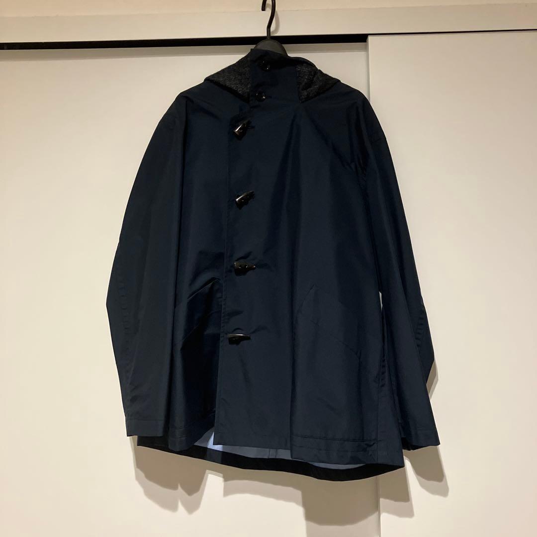 ohta 2019AWネイビー フード付き マウンテンパーカー