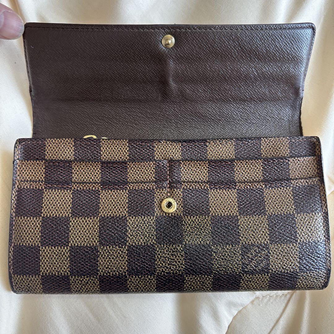 LOUIS VUITTON ルイヴィトン ポルトフォイユ　サラ　ダミエ　長財布