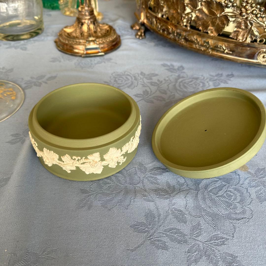 アンティーク　ウェッジウッド　小物入れ