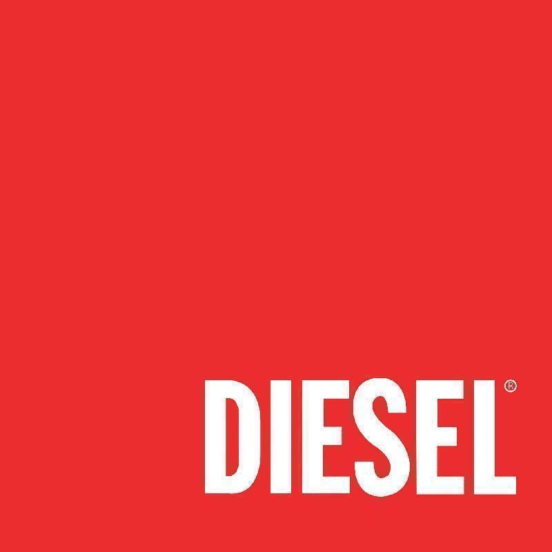 新品　DIESEL　ブラックフープピアス リングピアス　片耳用