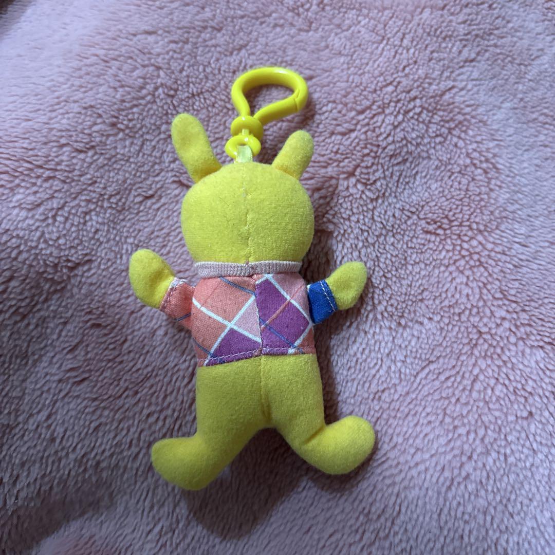 ジャンク品】 シンガマジック イエロー ぬいぐるみ キーホルダー