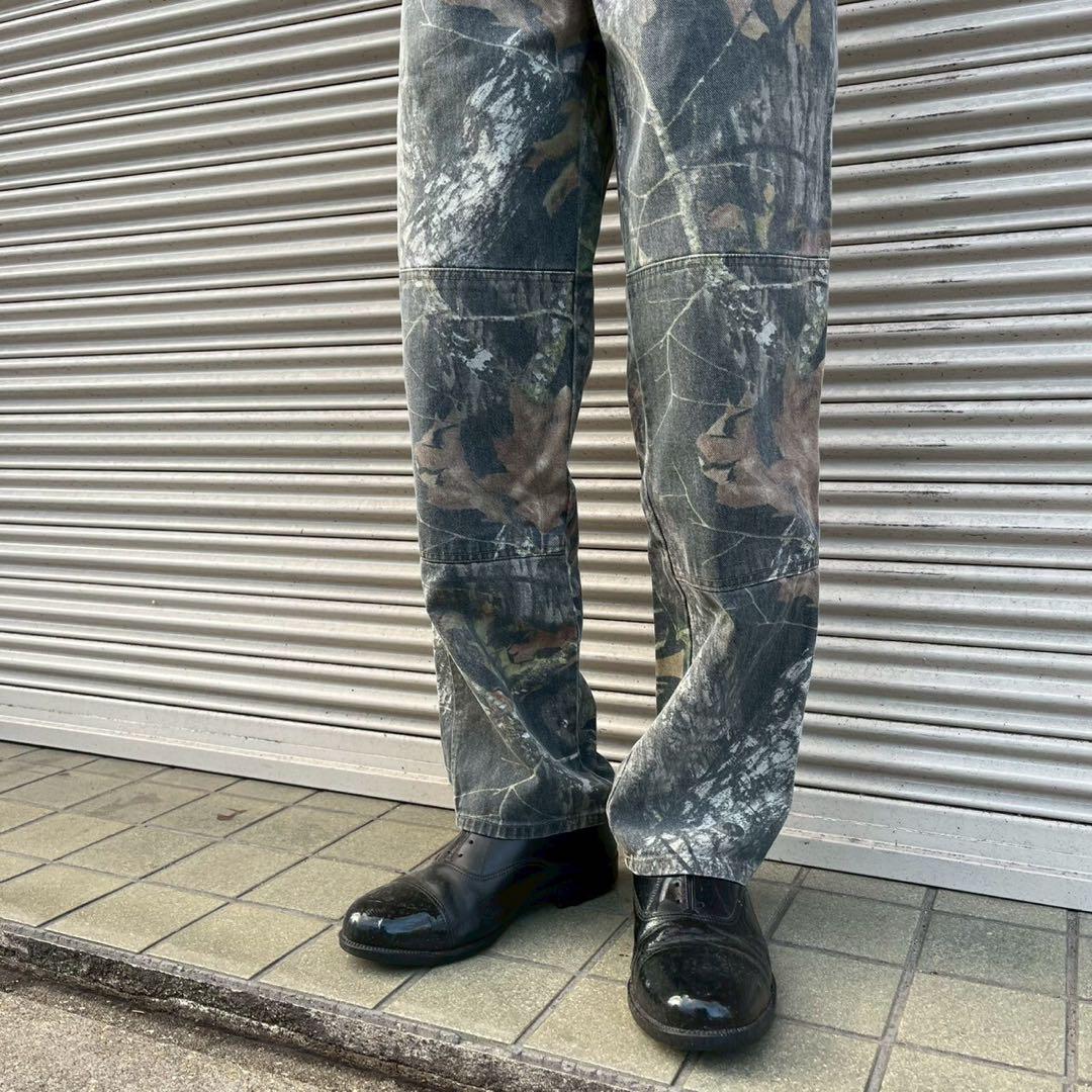 00s Mossy Oak リアルツリーカモ デニムパンツ 迷彩 W32 L30