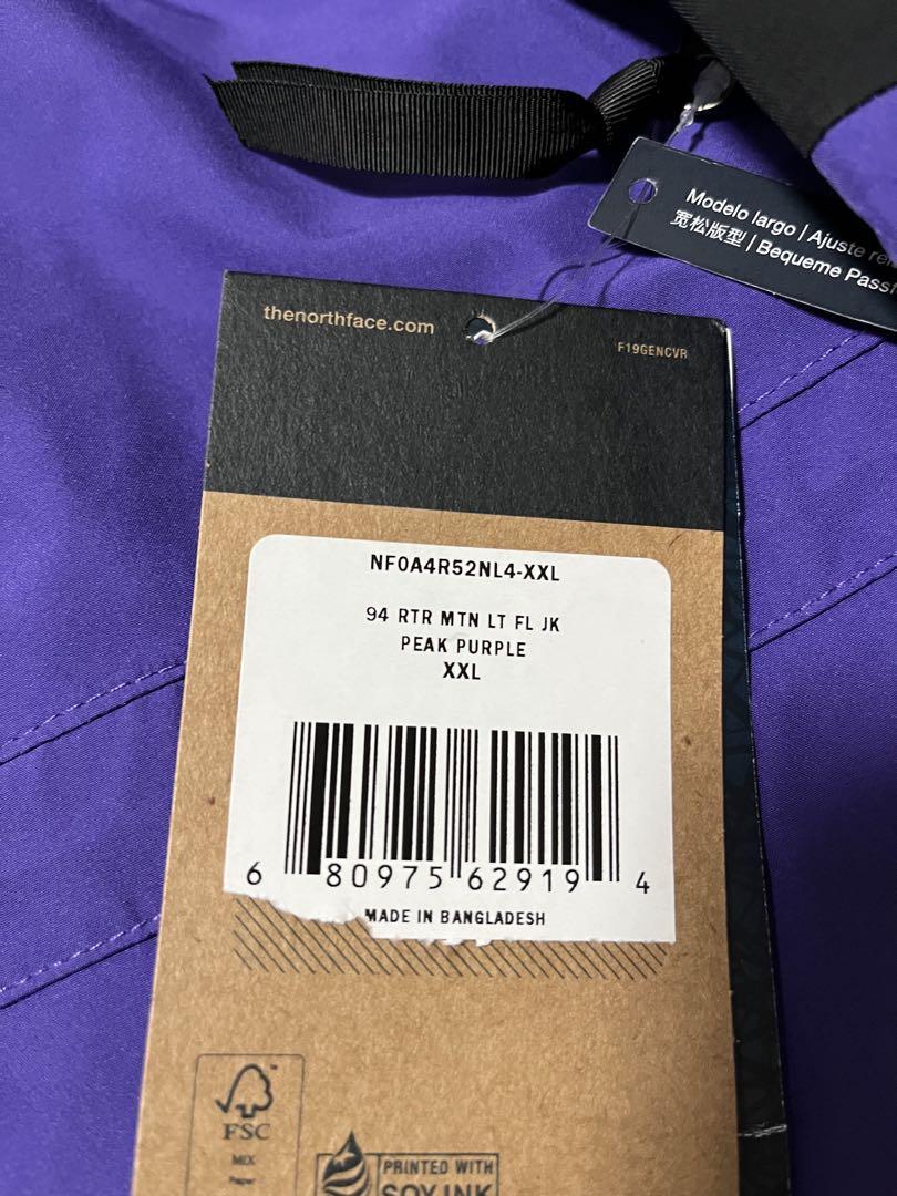 新品 the north face 1994 mountain jacket