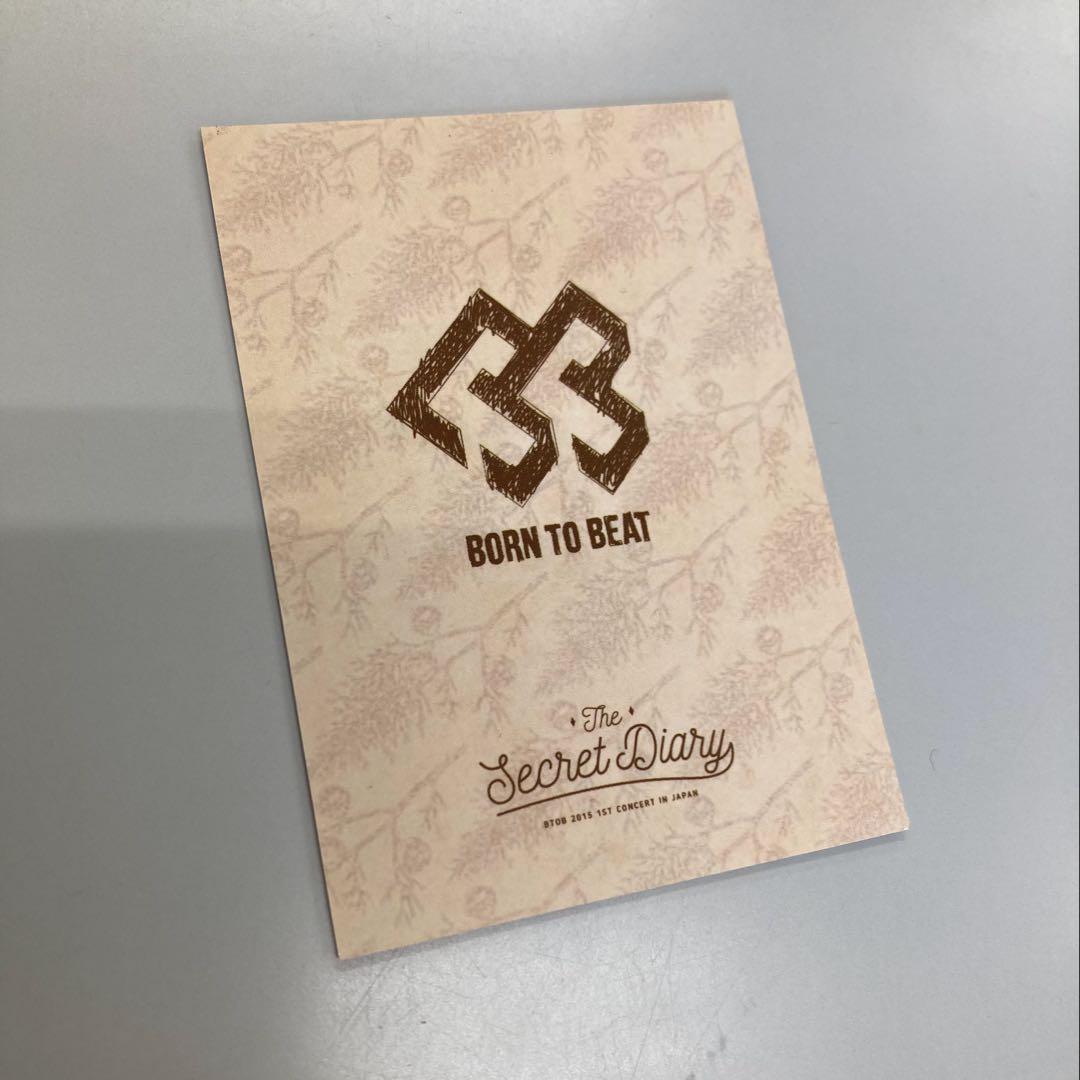 BTOB The Secret Diary DVD チャンソプトレカ付 BTOB The Secret Diary トレカ ミニョク DVD レア