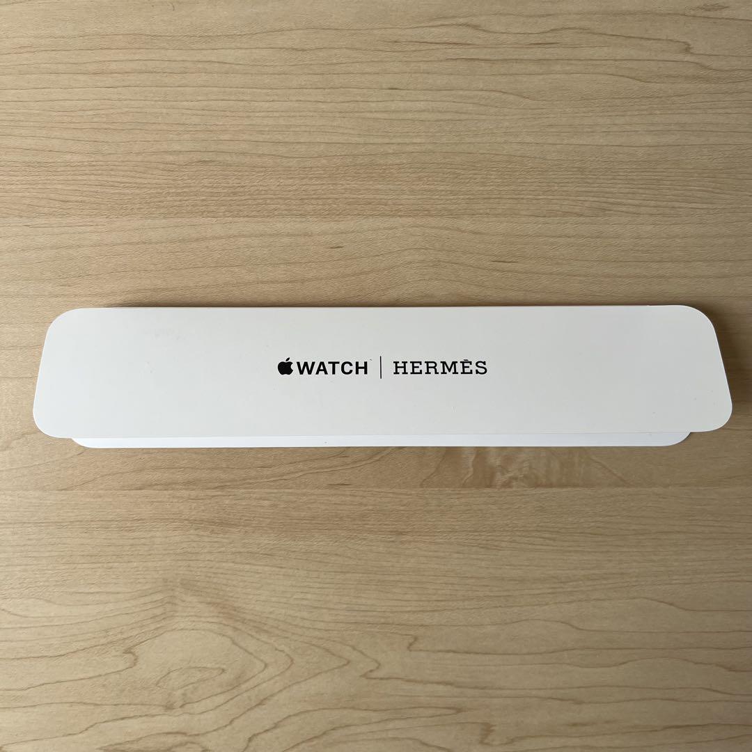 【新品未使用】Applewatch HERMES 純正　ラバーバンド