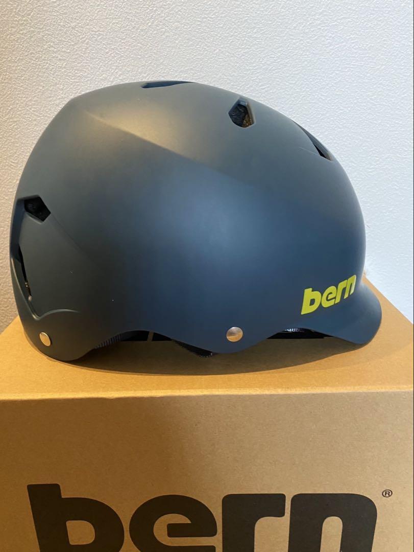 【新品】バーンヘルメット bern WATTS XXL（JAPAN FIT）