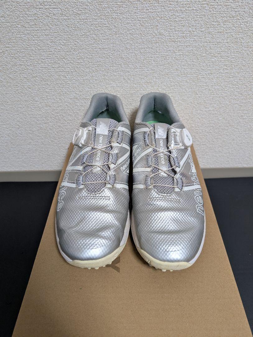 New Balance Fantomfit ゴルフシューズ シルバー