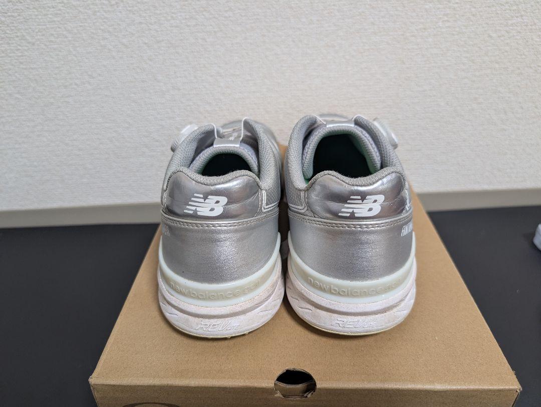 New Balance Fantomfit ゴルフシューズ シルバー