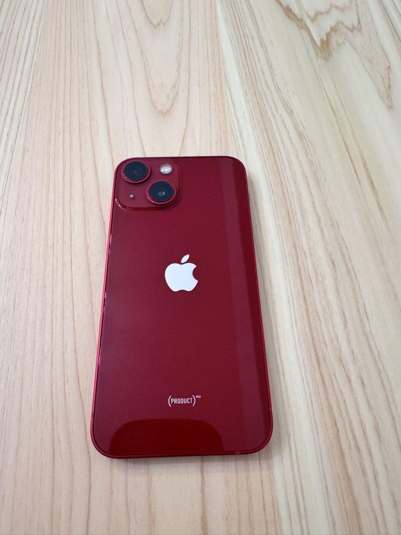 【美品】Apple iPhone 13 mini(PRODUCT RED) 本体