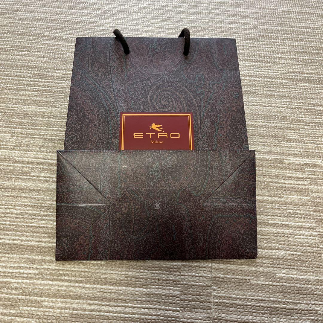 新品タグ付き♡ETROウールシルクロングストール ETRO エトロ ストール マフラー タグ付き ペイズリー ウール