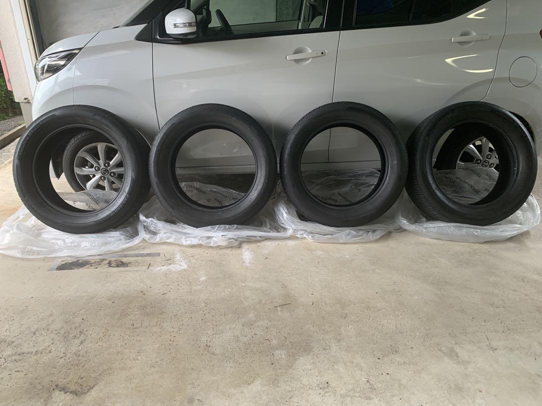 Hankook タイヤ 4本セット 5000km使用/7-8分山