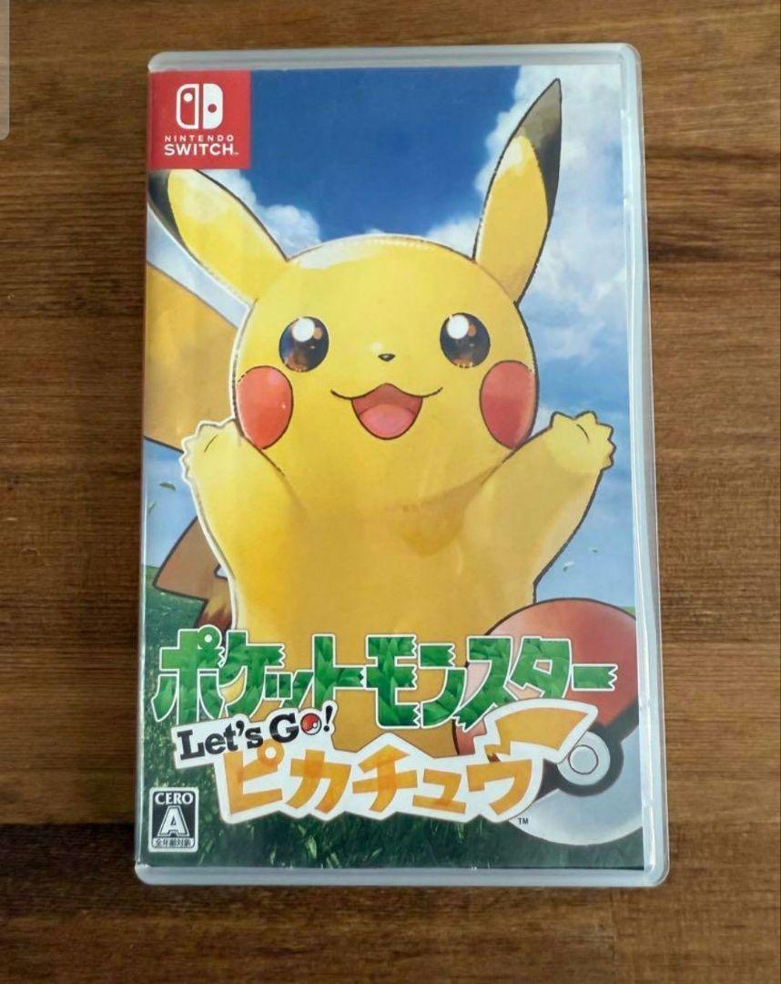 任天堂　switch ソフト　ポケットモンスター Let's Go! ピカチュウ