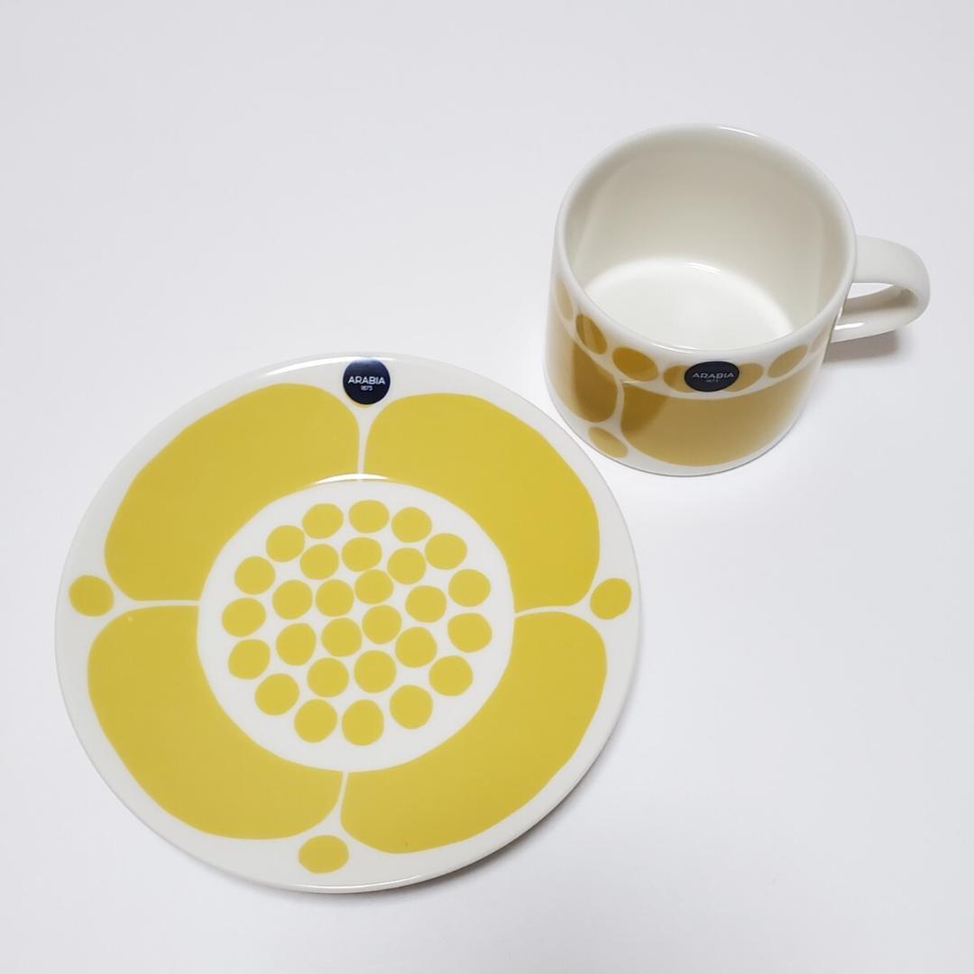 ARABIA アラビア スンヌンタイ カップ&ソーサー 1客新品・未使用品