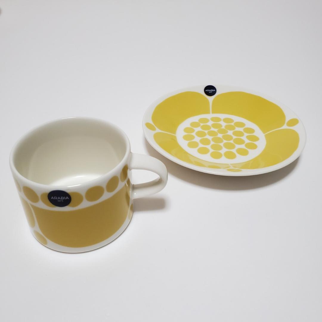 ARABIA アラビア スンヌンタイ カップ&ソーサー 1客新品・未使用品