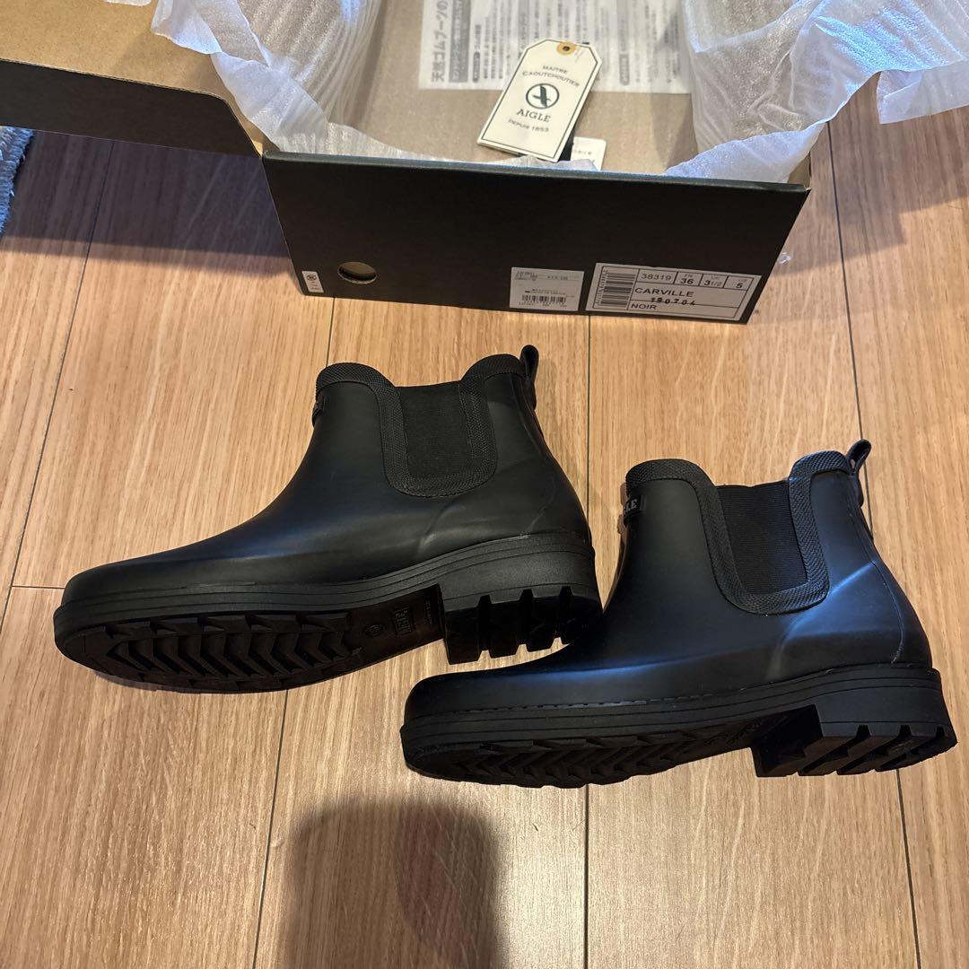 AIGLE サイドゴアブーツ（36）