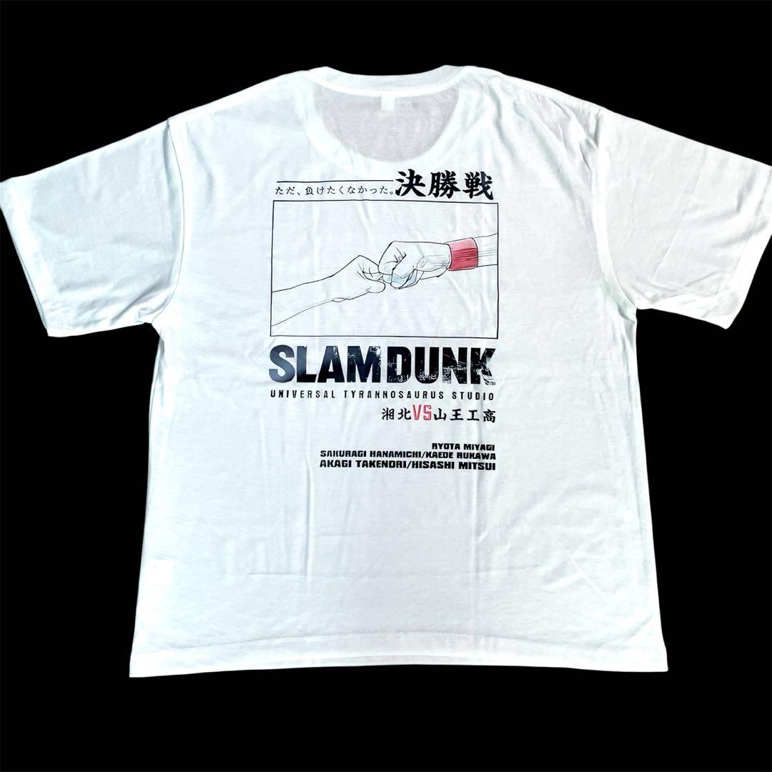 【新品】 AKTR スラムダンク　コラボ　Tシャツ　ホワイト　XL 新品】 AKTR スラムダンク コラボ Tシャツ ホワイト XL