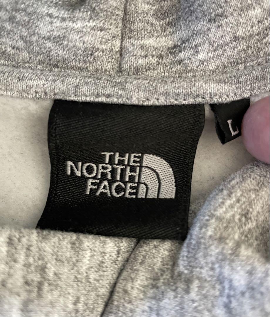 美品 ノースフェイスSmallLogo Heather Sweat Hoodie