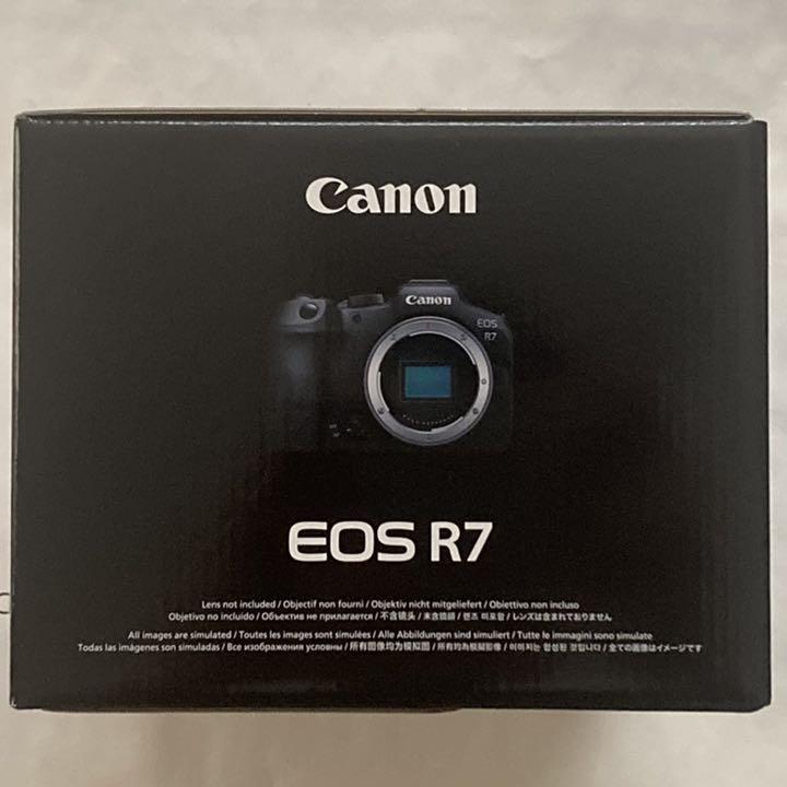 CANON EOS R7 ボディ新品未開封