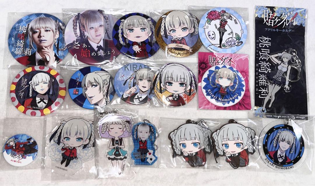 桃喰綺羅莉 缶バッジ アクスタ