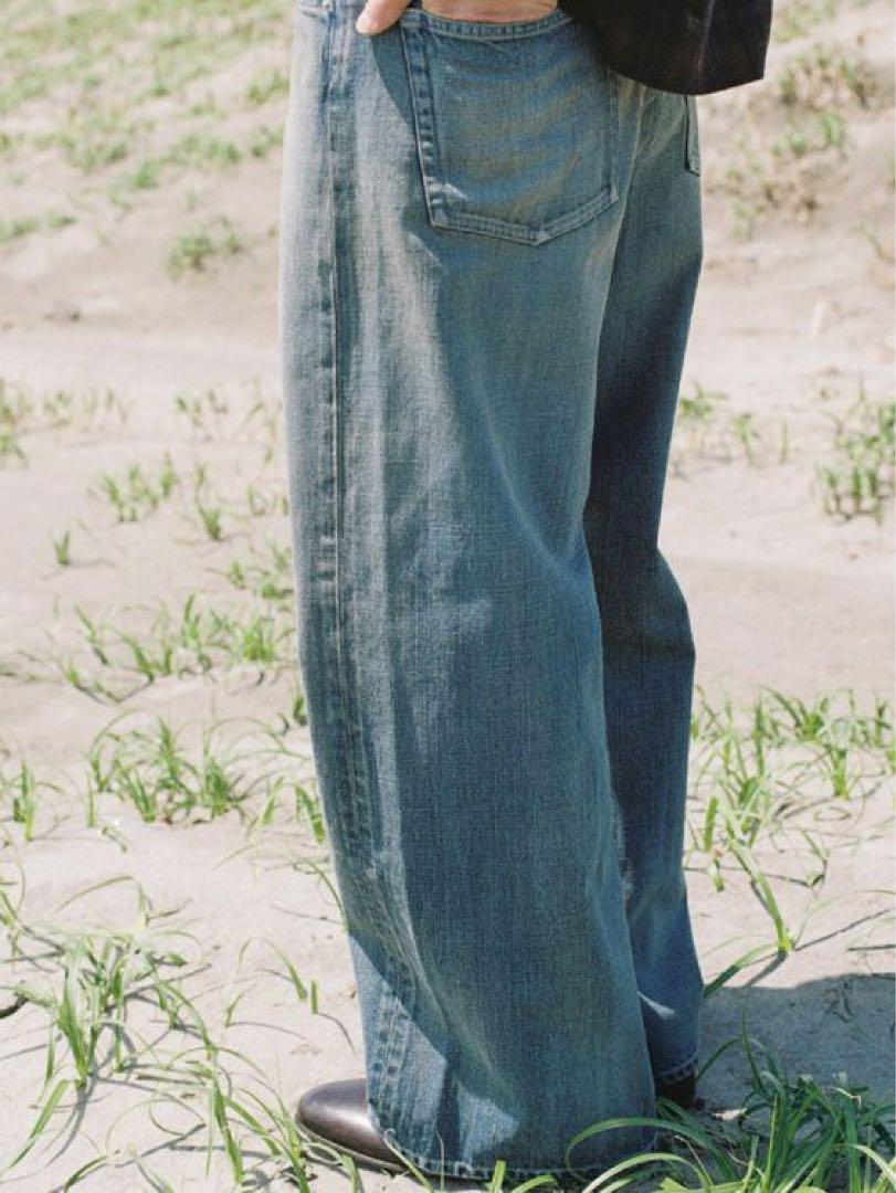 LIDNM SEMI WIDE HERITAGE DENIM PANTS - メルカリ