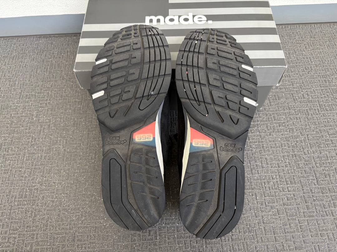 New balance M992BL US9.5 27.5cm ブラック　箱付き