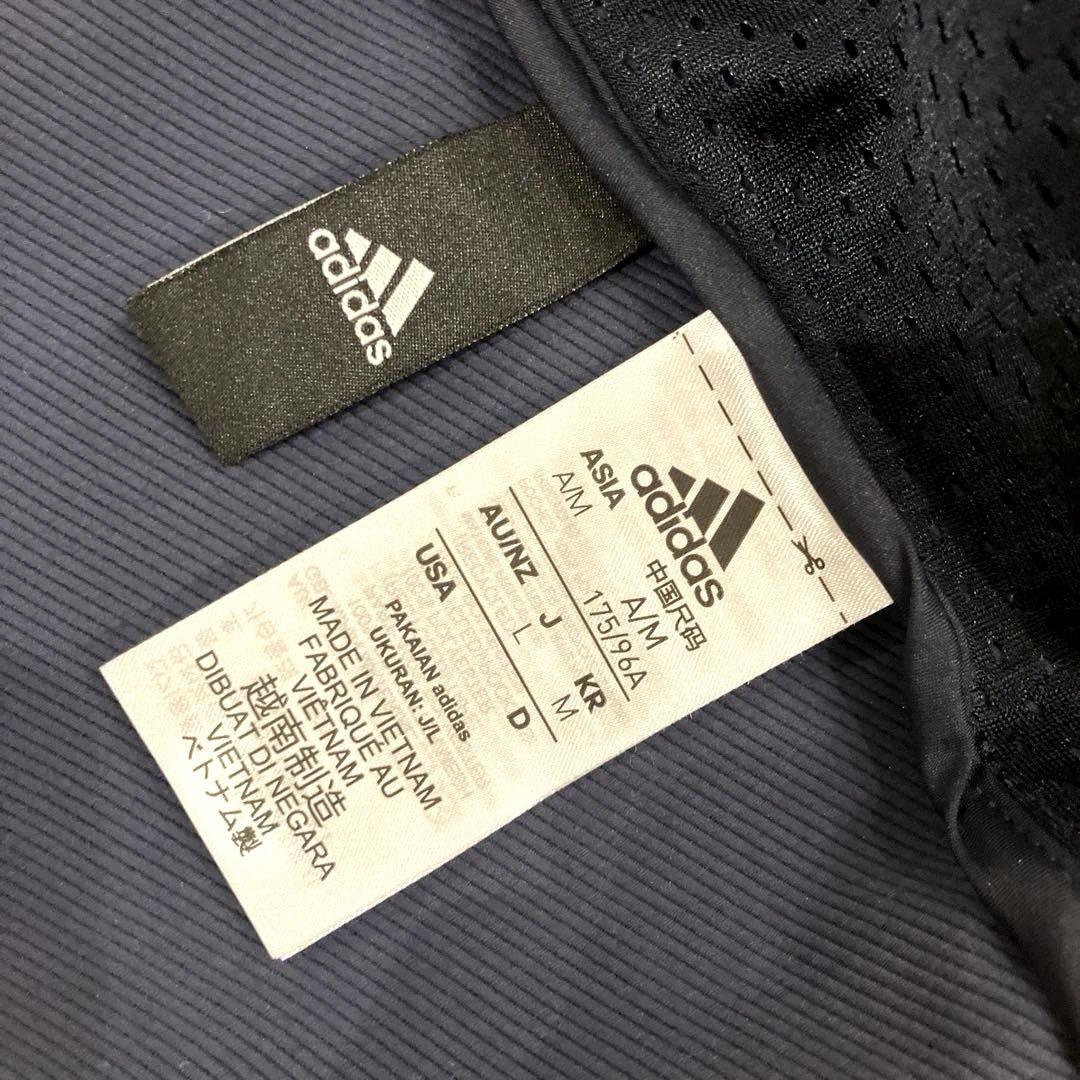 新品未使用✨アディダス adidas テーラードジャケット ネイビー 洗える L