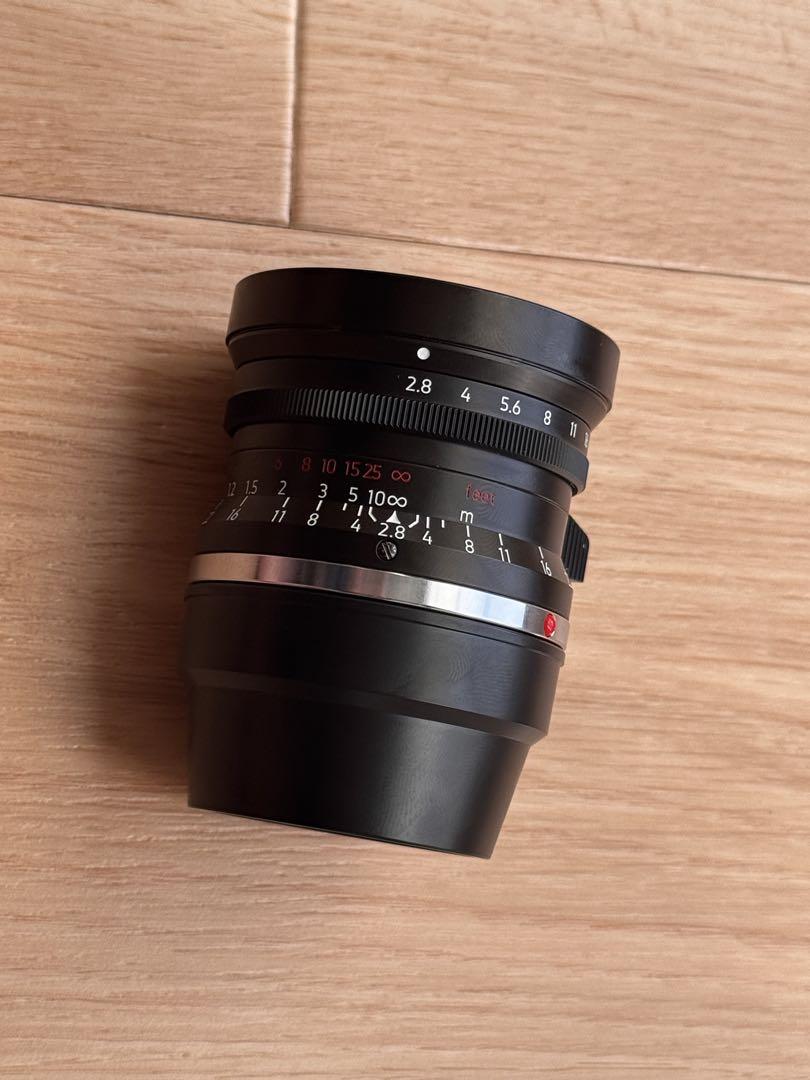 Light Lens Lab 28mm F2.8 周九枚 ブラックペイント