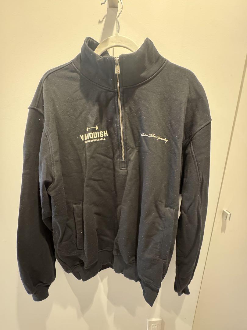 vanquish fitness セットアップ　ブラック
