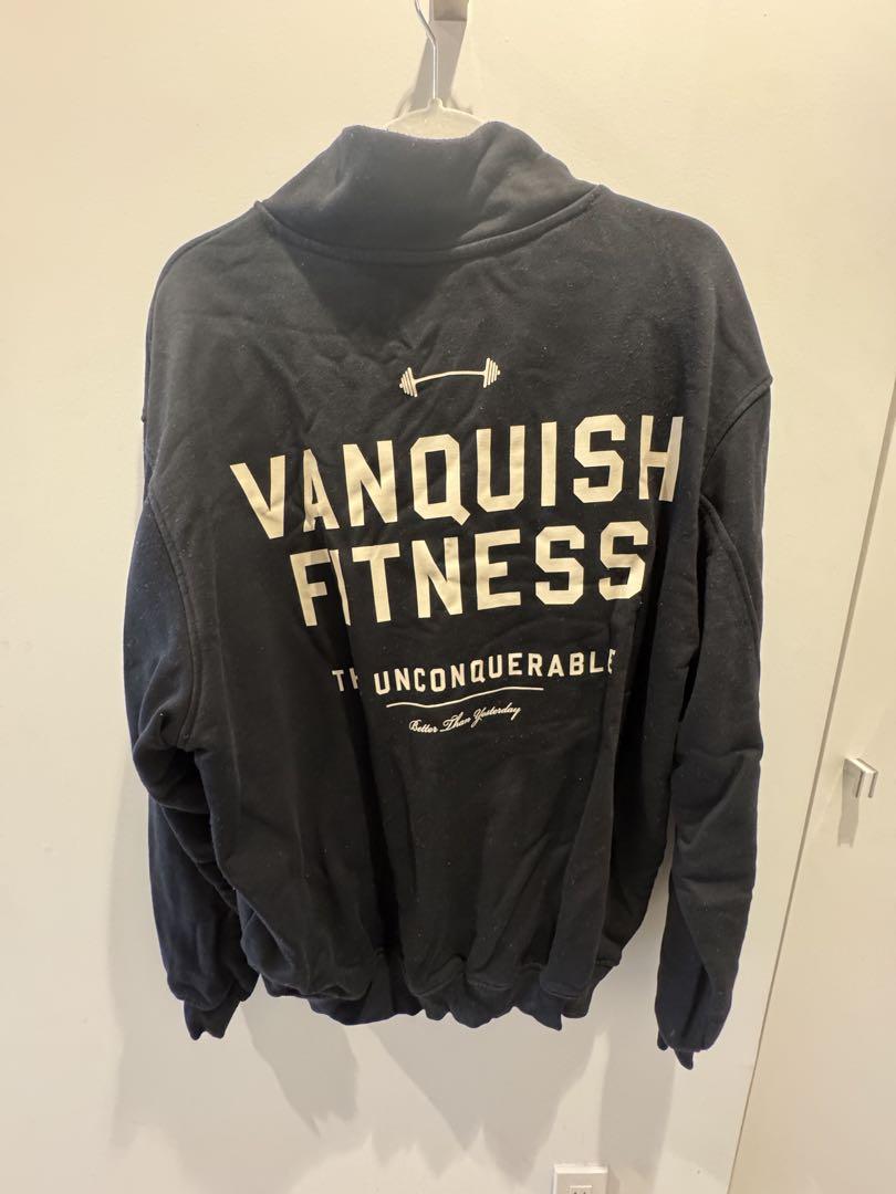 vanquish fitness セットアップ　ブラック