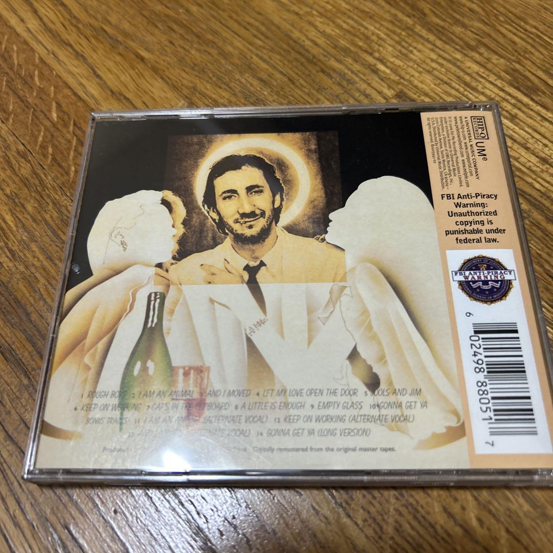 Pete townshend EMPTY GLASS ピートタウンゼント