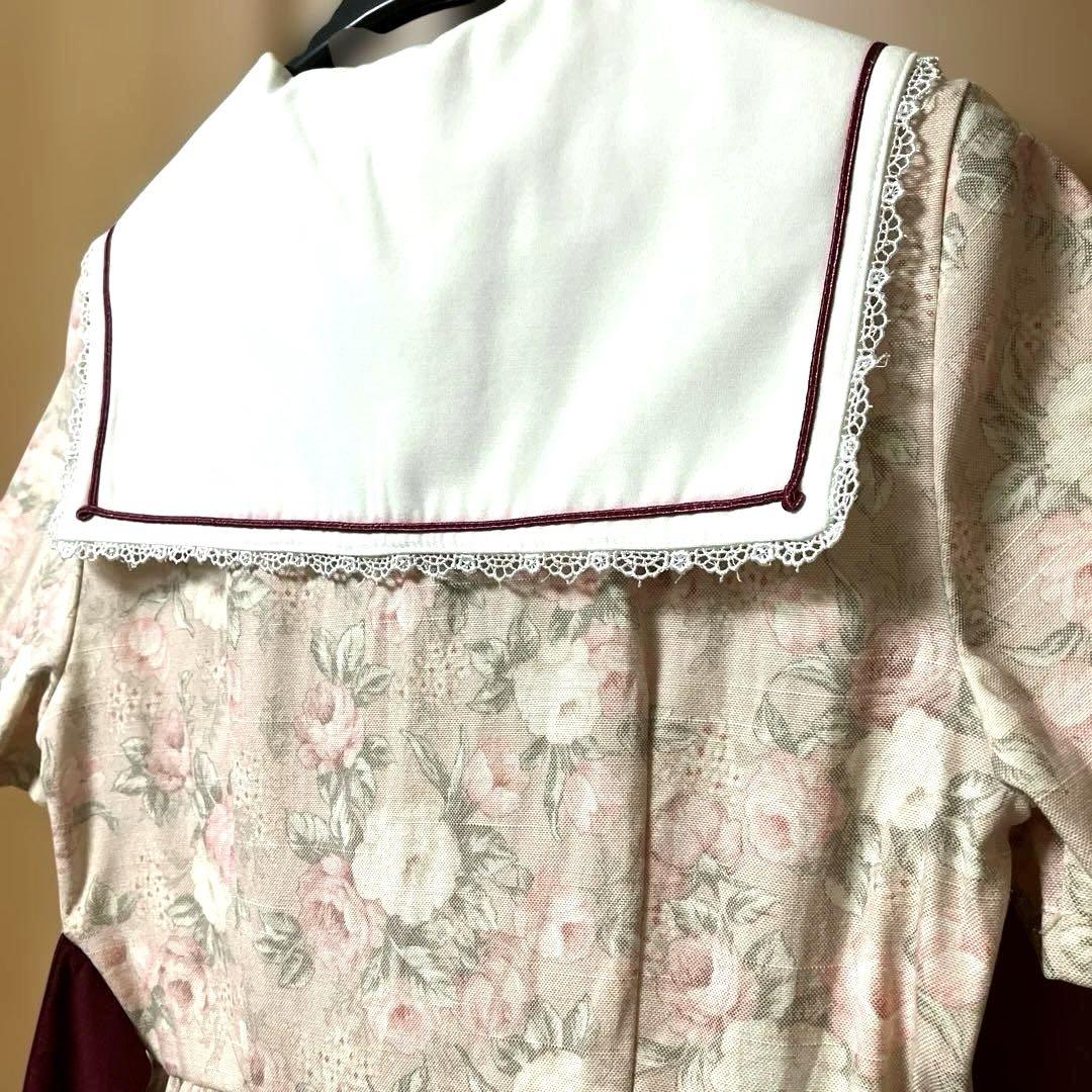希少 ✨BODYLINE ボディライン ワンピース ゴスロリ 花柄 リボン
