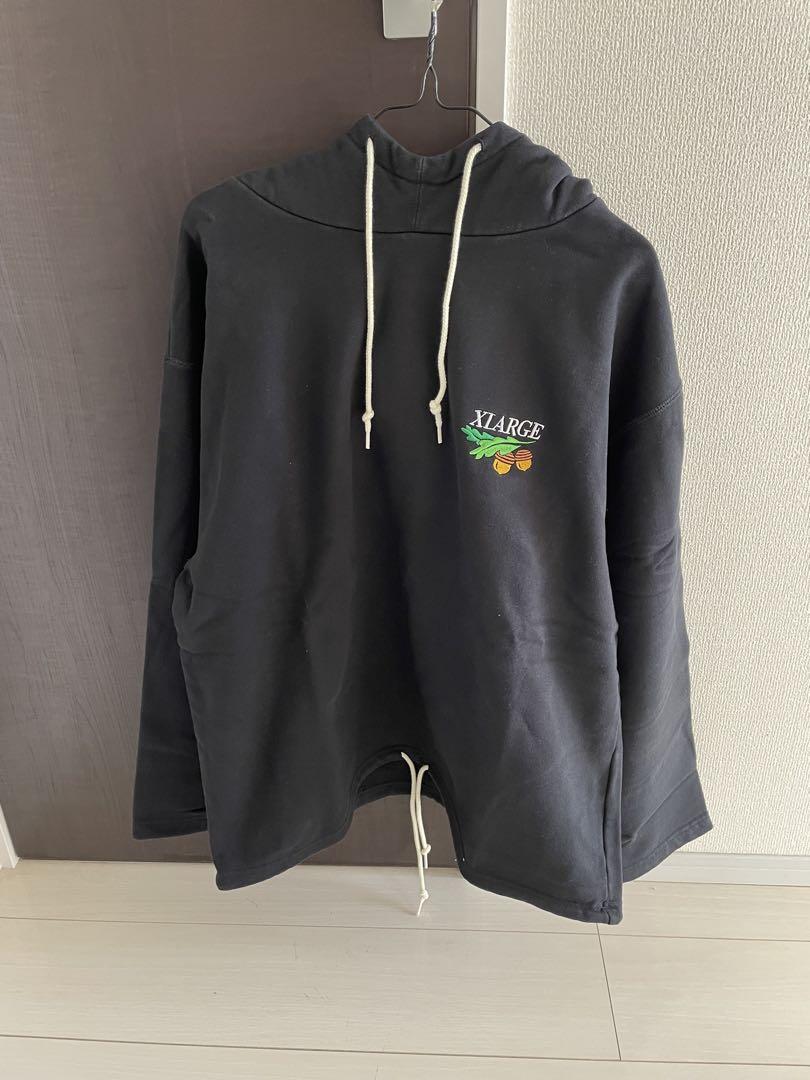 XLARGE パーカー　Lサイズ　ブラック　どんぐりロゴパーカー　新品未使用