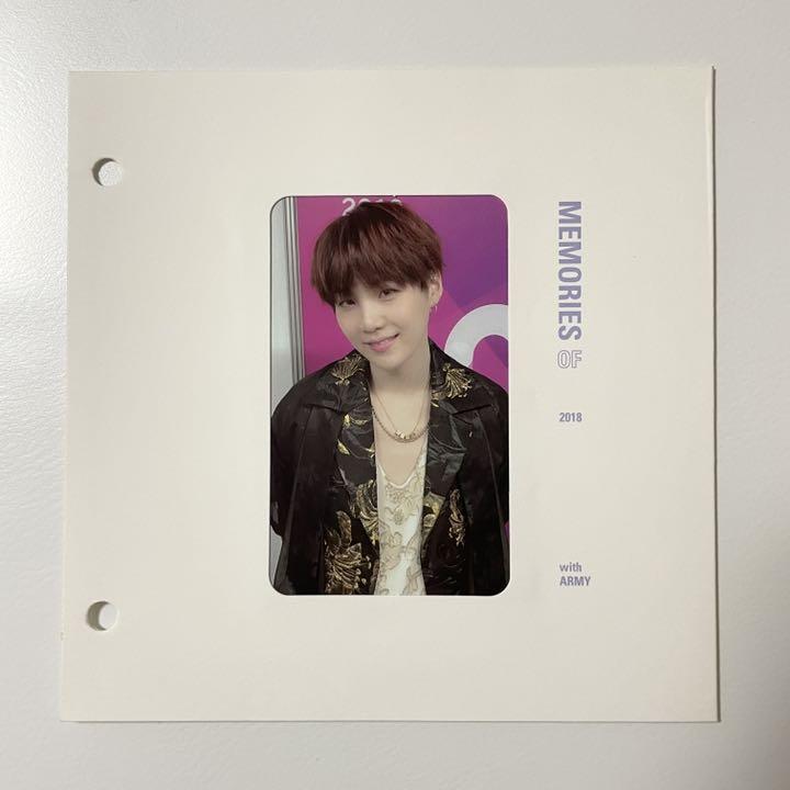 BTS SUGA memories 2018 トレカ｜CD・DVD・ブルーレイ