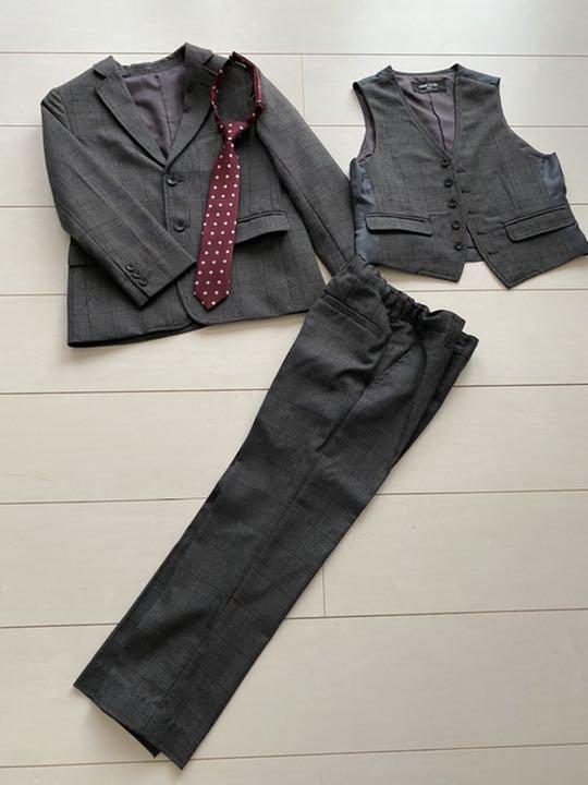 【美品】COMME CA ISM フォーマルスーツ 120cm COMME CA ISM - 120◇COMME CA ISMウールジャケット