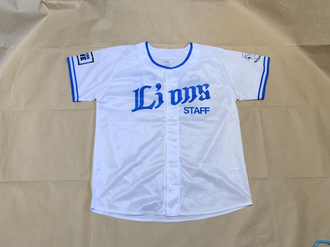 埼玉西武ライオンズ STAFF スタッフ ユニフォーム L 白