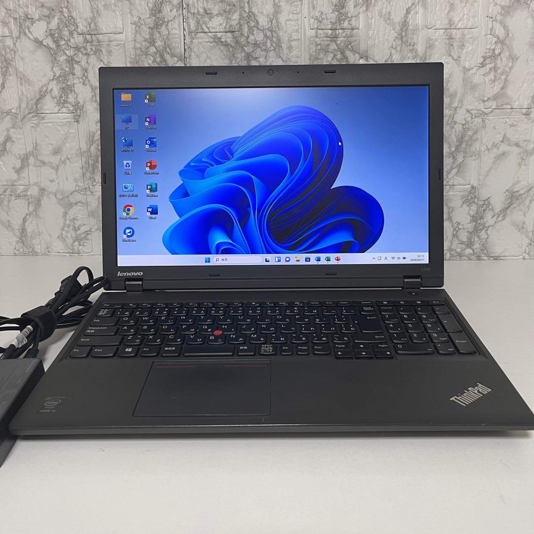 レノボThinkPadノートパソコン　Windows11Pro オフィス付き