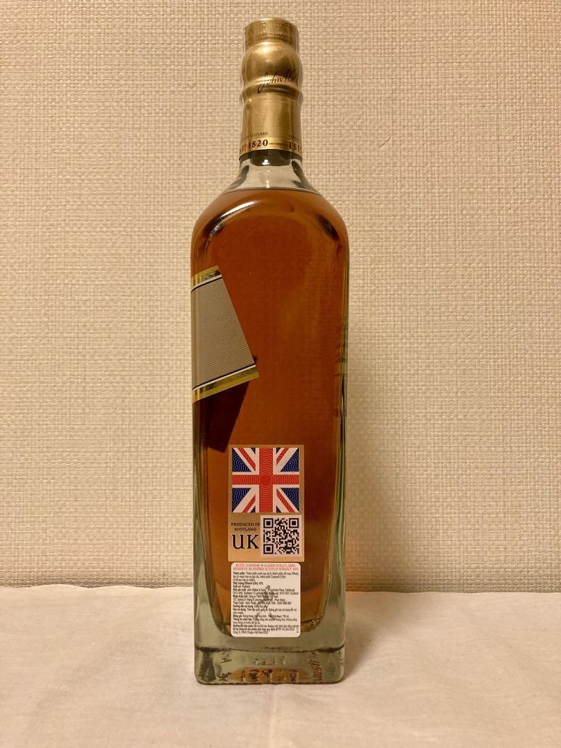 ジョニーウォーカー ゴールドラベルリザーブ 750ml グラス付き