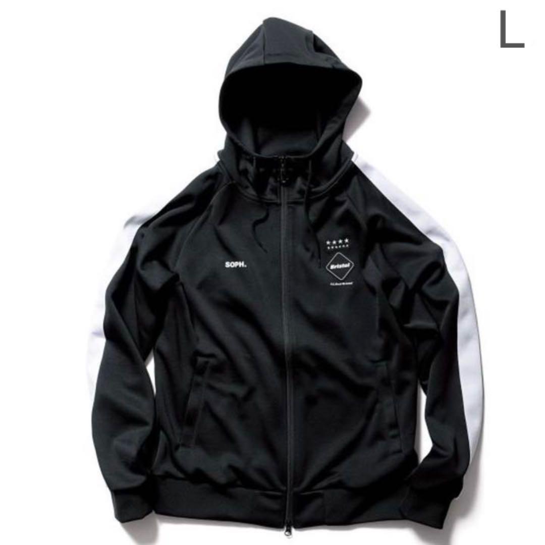 FCRB TRAINING TRACK HOODIE 黒 L
