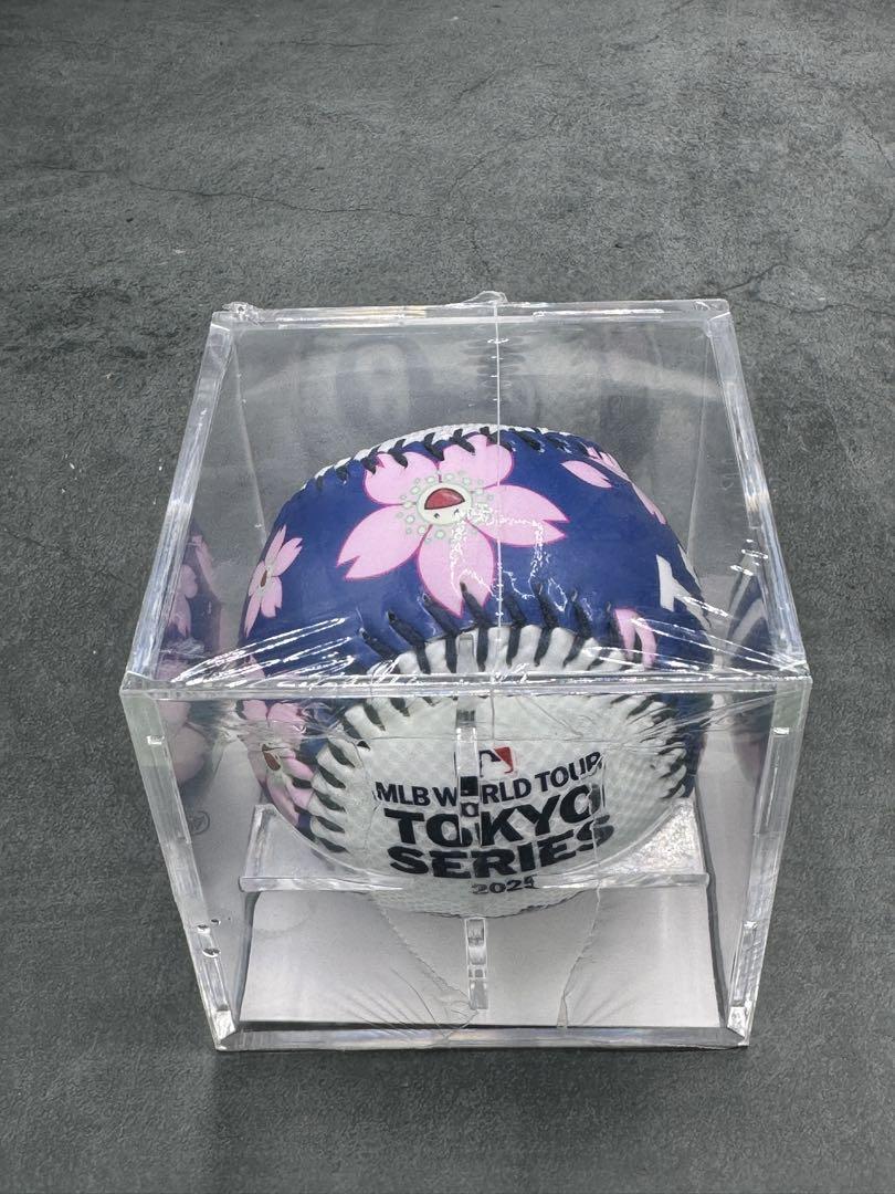 希少 村上隆 MLB 東京シリーズ 限定記念 ボール ドジャース