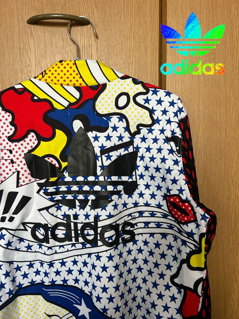 アディダス★総柄 トラックジャージ 6,120円