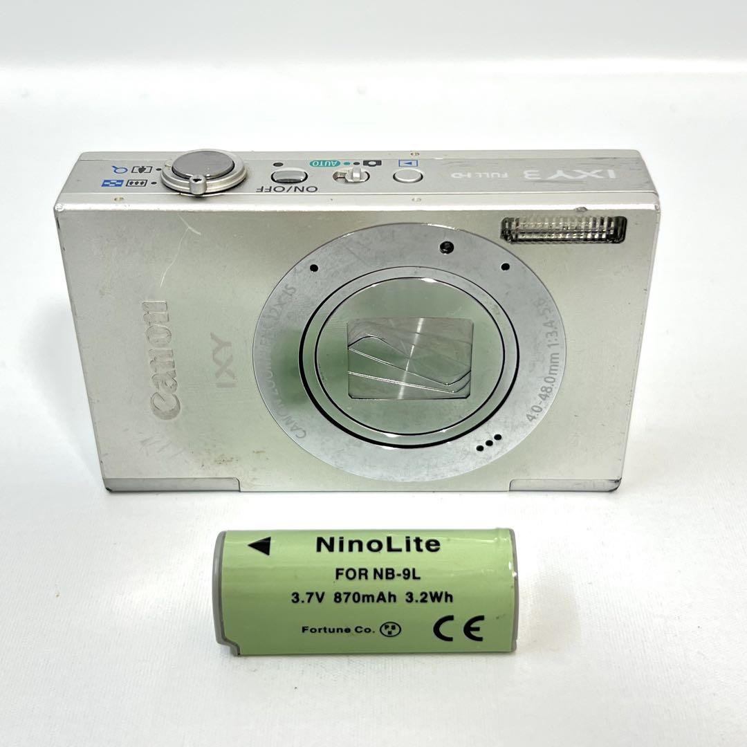 【動作OK】Canon IXY 3 デジカメ　バッテリー付