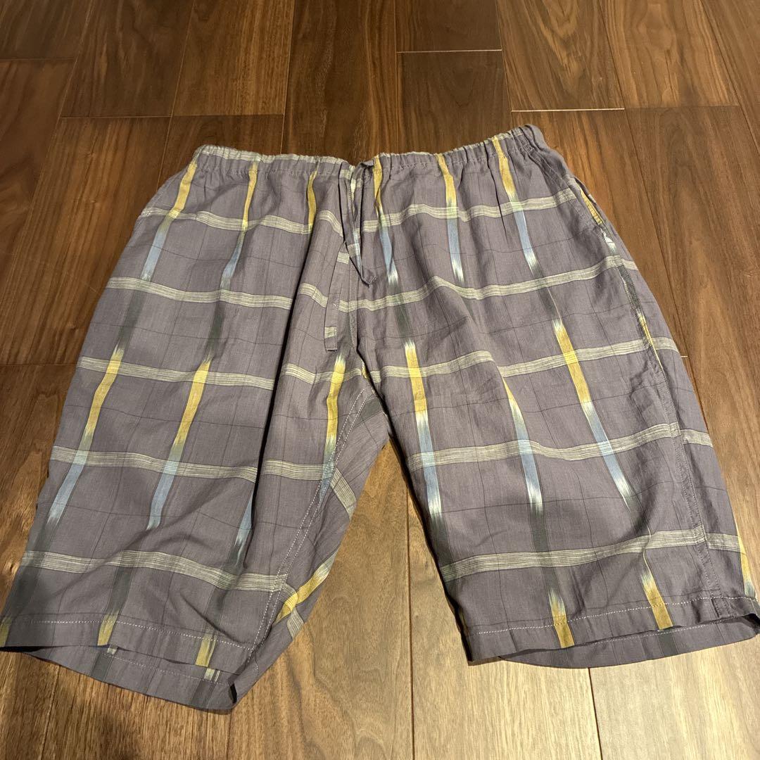South2 West8 チェック柄 ショートパンツ L
