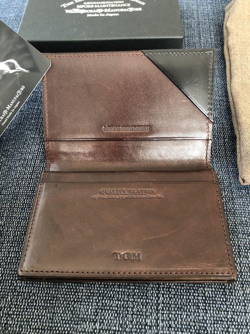 新出発に向けて～The Warmthcrafts-Manufacture コードバン名刺