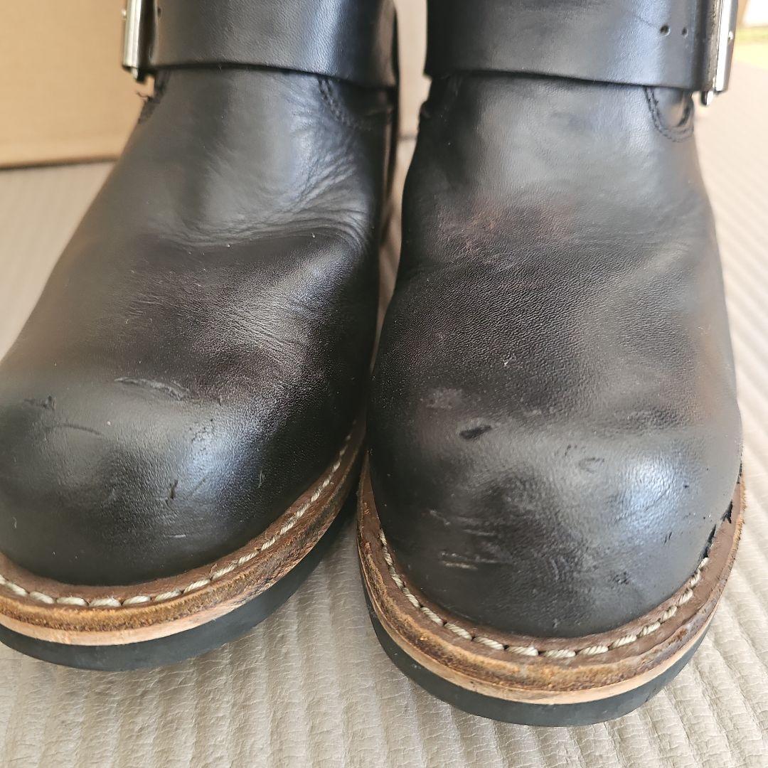 エンジニアブーツ ブラック 使用感あり