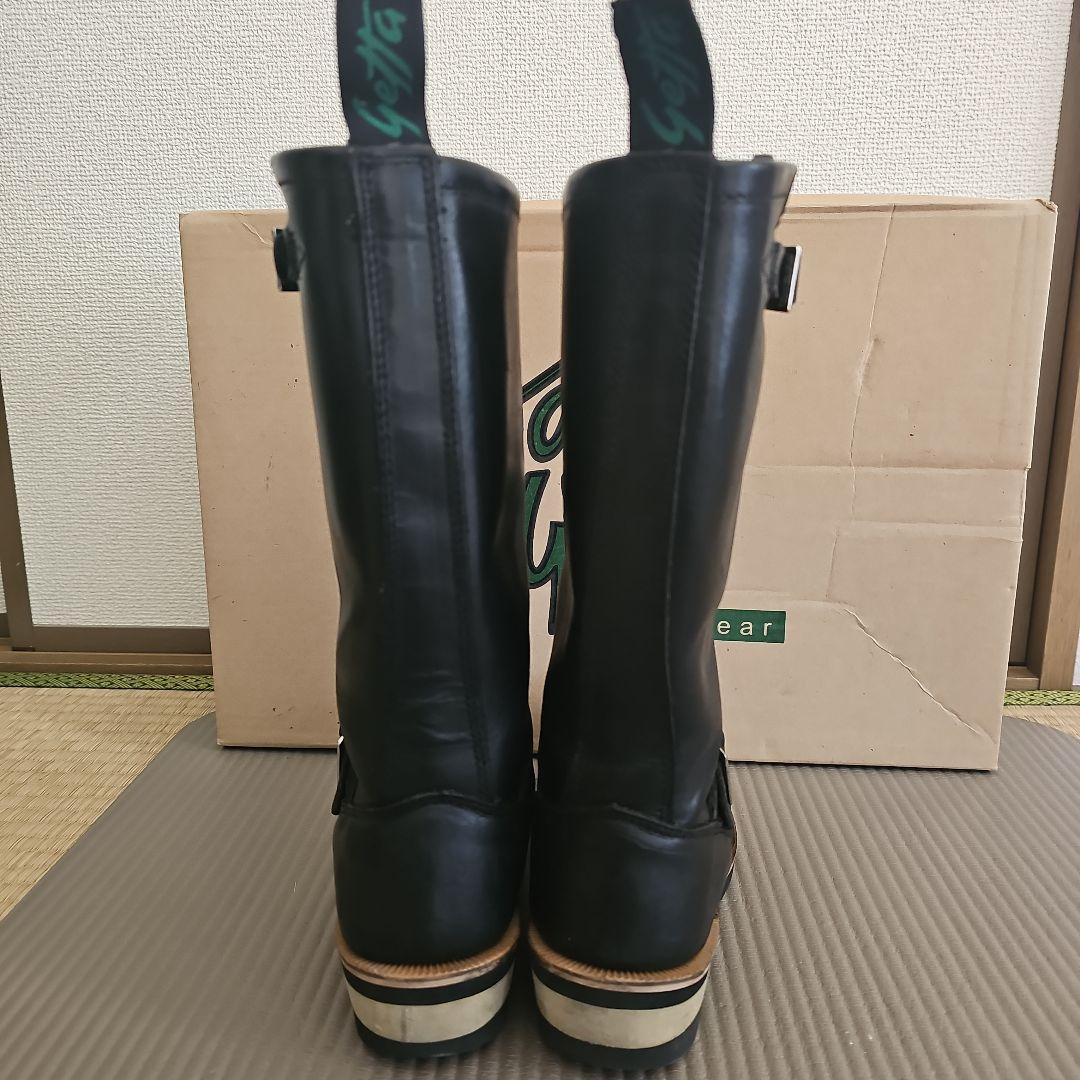 エンジニアブーツ ブラック 使用感あり
