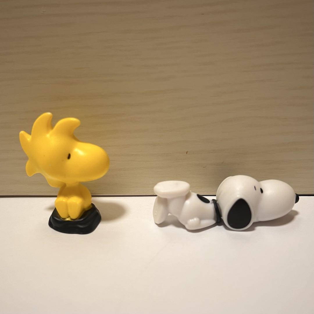 スヌーピー フィギュア PEANUTS チャーリーブラウン ウッド