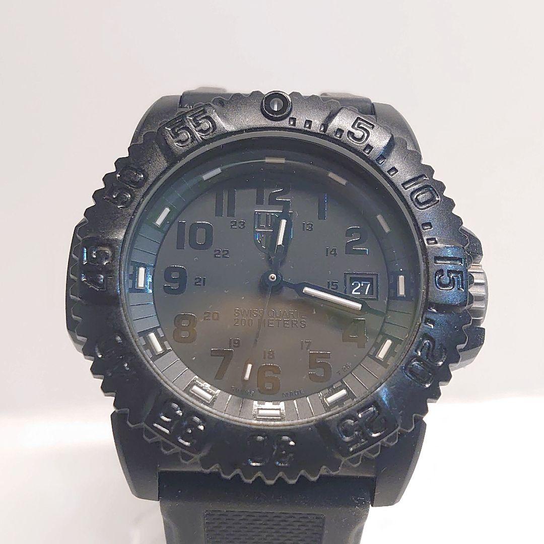 ✨稼働品✨LUMINOX ルミノックス 3050/3950 腕時計 ブラック