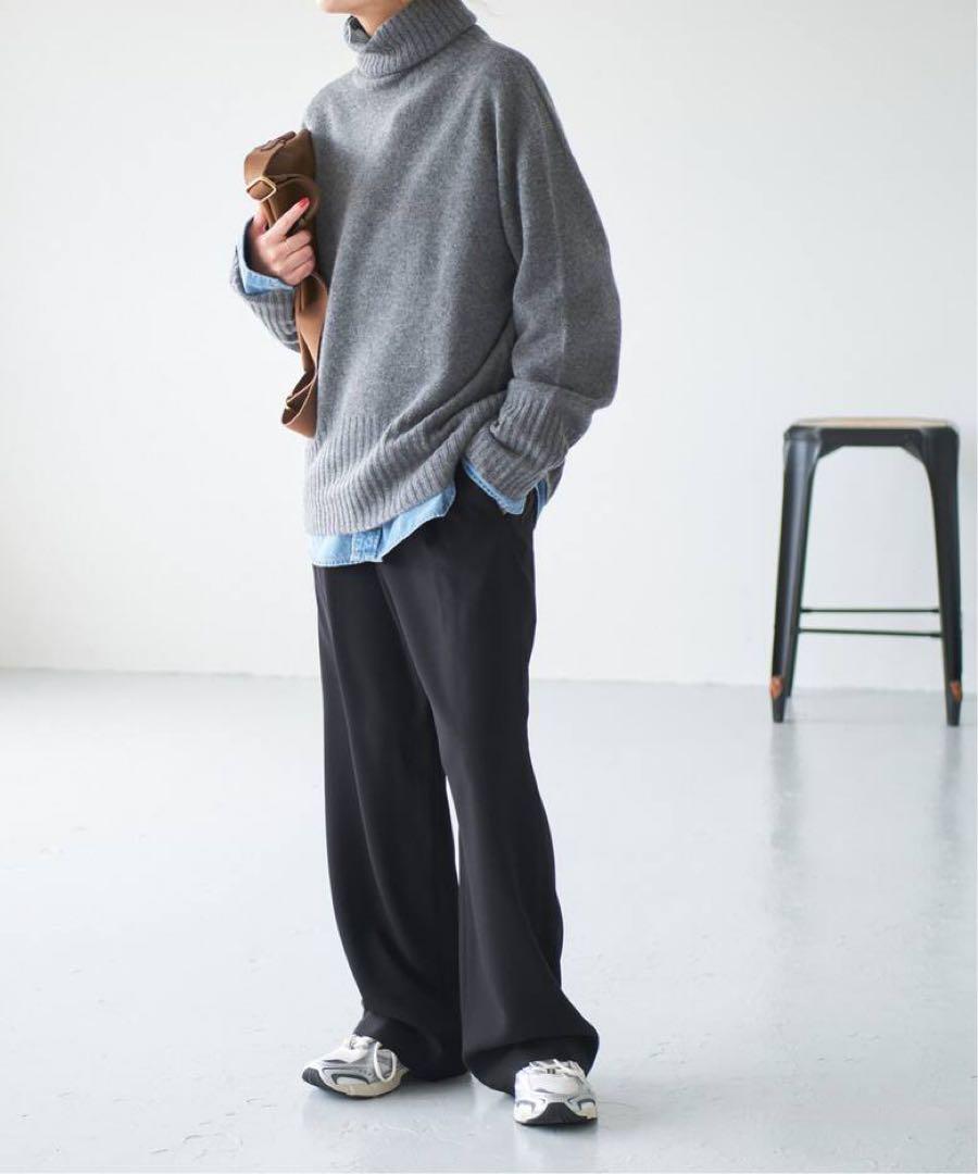 Spick and Span ライトオンスデニムシャツ