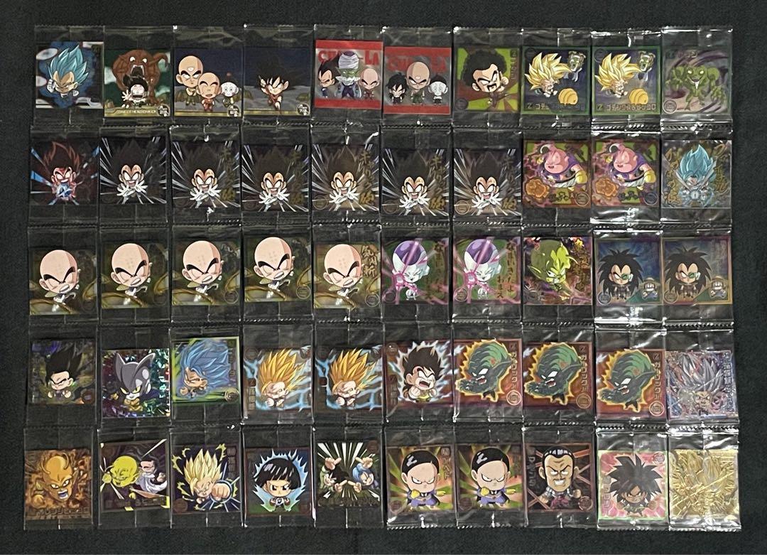内袋未開封 ドラゴンボール シールウエハース 370枚まとめ売り 内袋未開封 ドラゴンボール シールウエハース 370枚まとめ売り